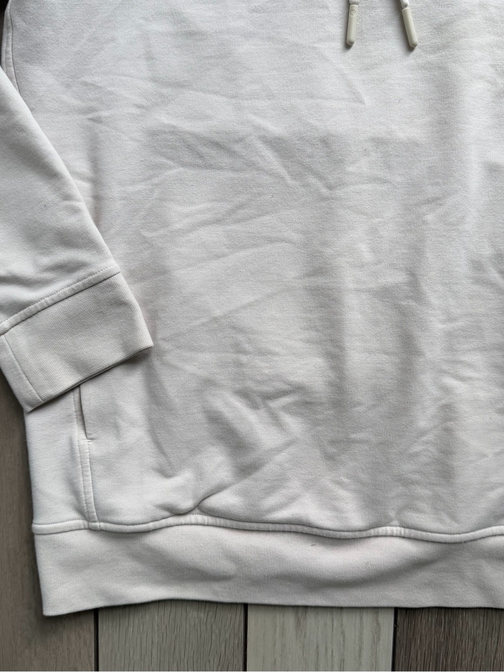 Lululemon Scuba Pullover Hoodie XS Cream White - Picture 4 of 7